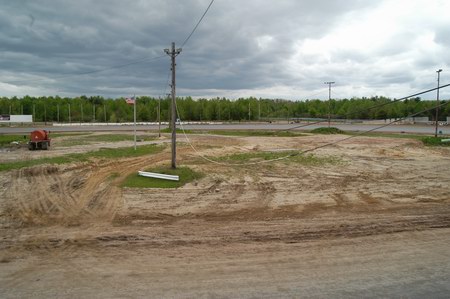 Thunderbird Raceway - Infield From Water Winter Wonderland